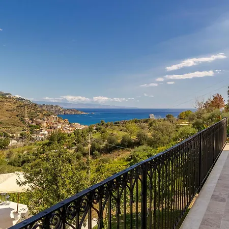 Casa Musica Con Piscina Panoramica Apartamento Giardini Naxos